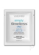 Wicked Simply Timeless Aqua Jelle Personal Lubricant...